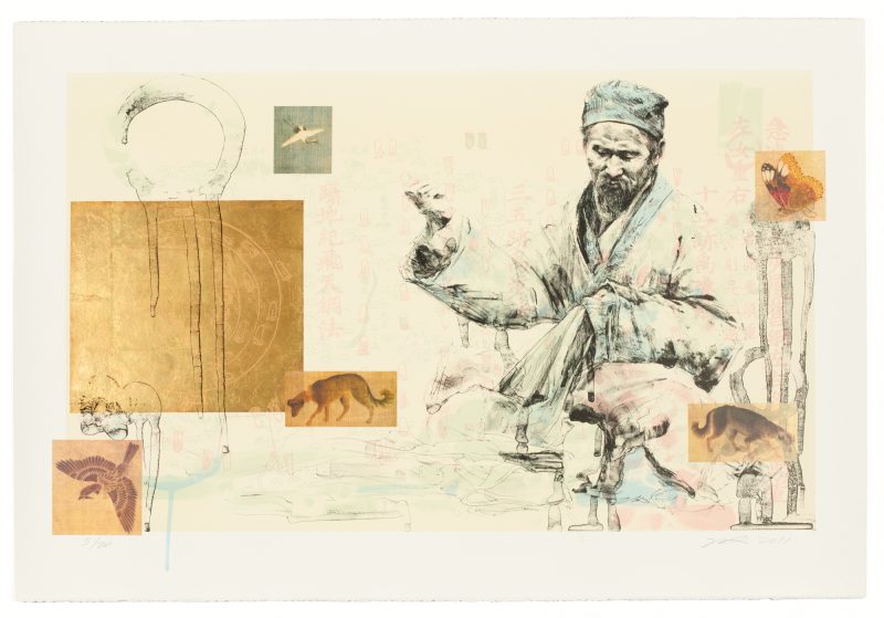 Hung Liu, Butterfly Dreams: Working, 2011 (11-309)