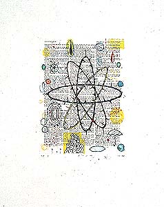 Five-color lithograph by Tony Fitzpatrick.