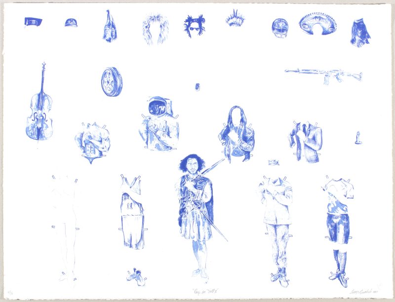 Tiago Gualberto Lithograph