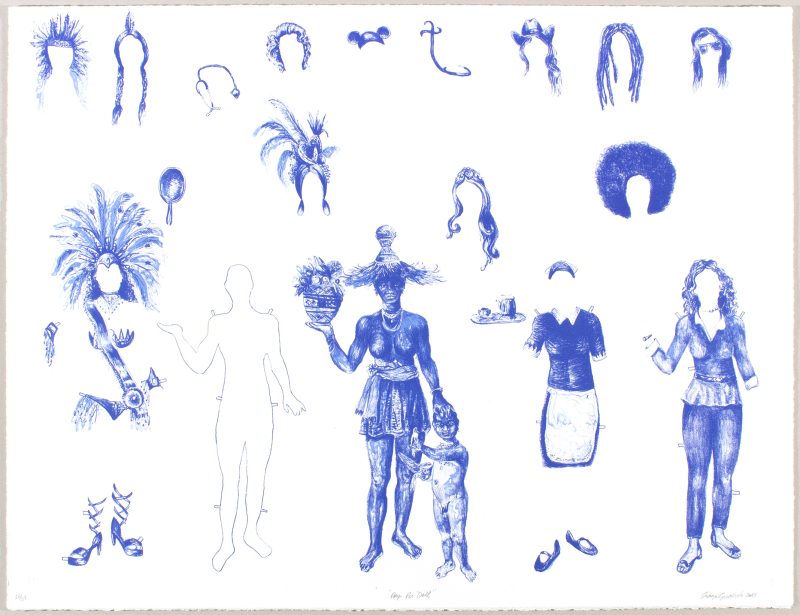 Tiago Gualberto Lithograph