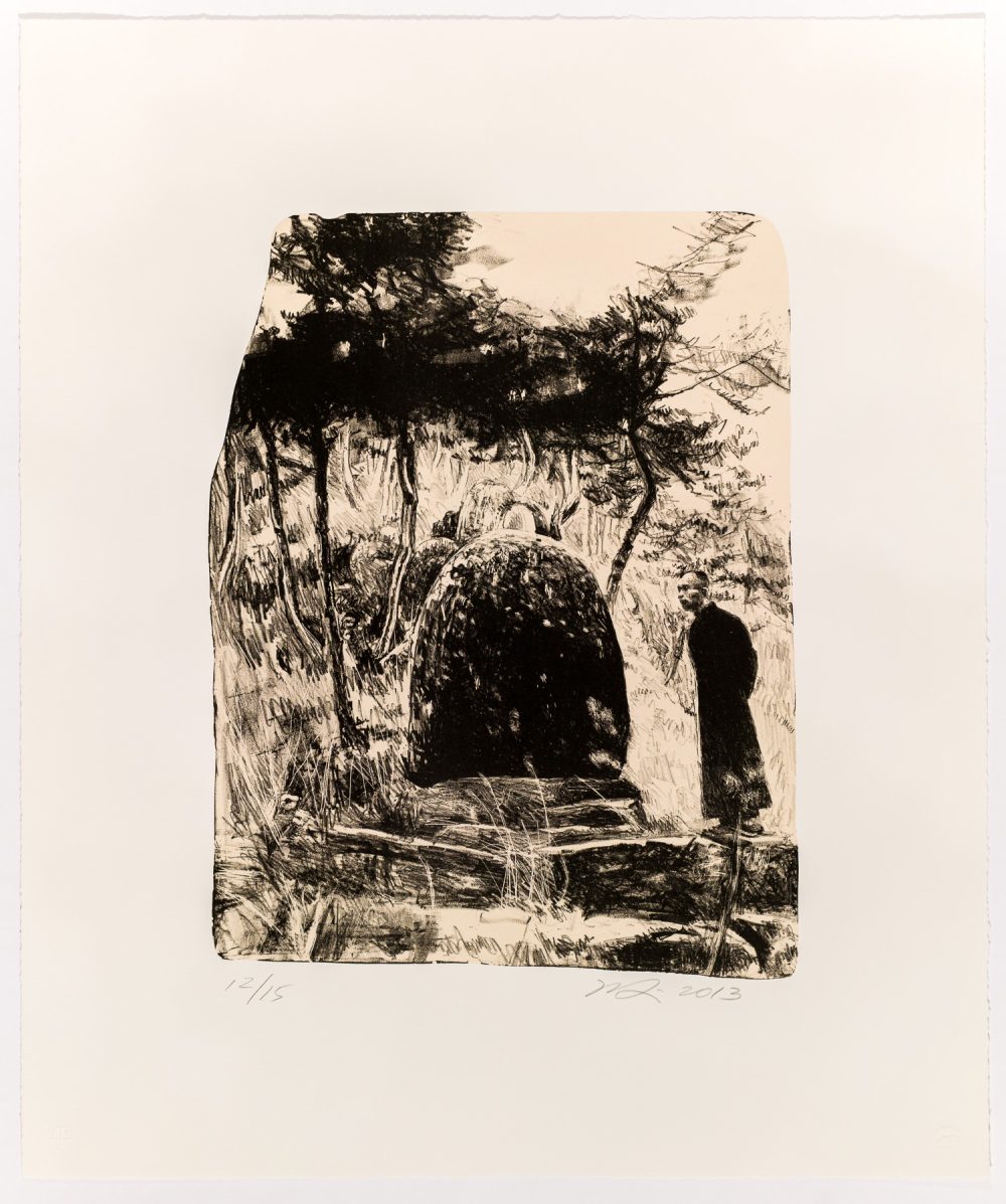 Hung Liu, Grandfather's Mountain: The Rock, 2013 (13-351)