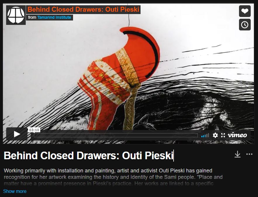 Behind Closed Drawers: Outi Pieski