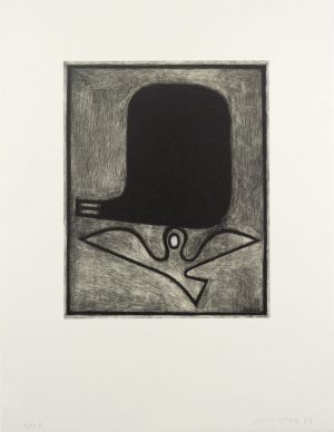 Two-color lithograph by David Storey.