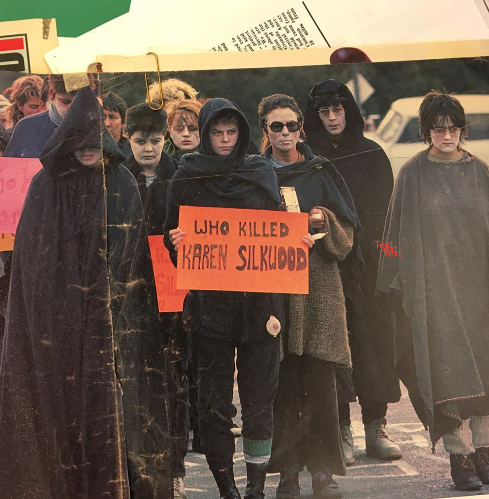 Screen Shot of protesters