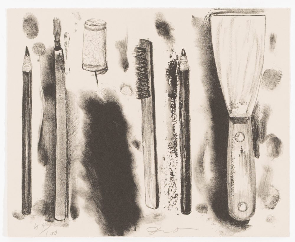 Tamarind Techniques: Special Edition with Jim Dine Lithograph - Image 2