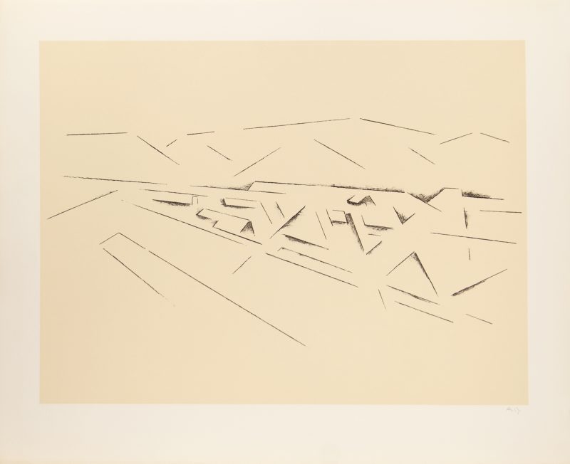 Andrew Dasburg, Llano Quemado II, 1975 (75-602)