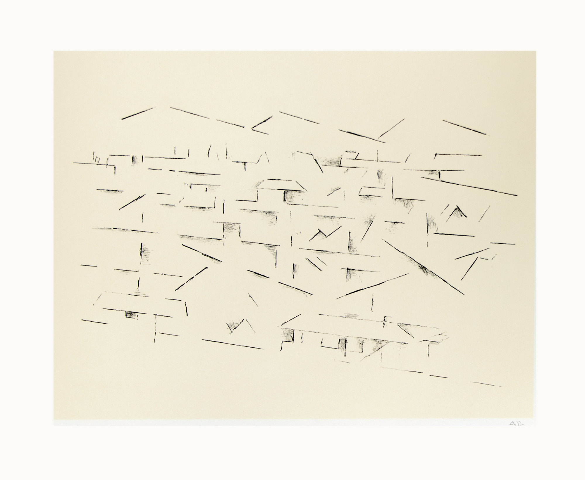 Andrew Dasburg, Ranchos Valley I, 1974 (74-706)