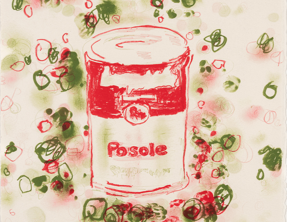 Jaune Quick-to-See Smith, Christmas (Detail), 1995