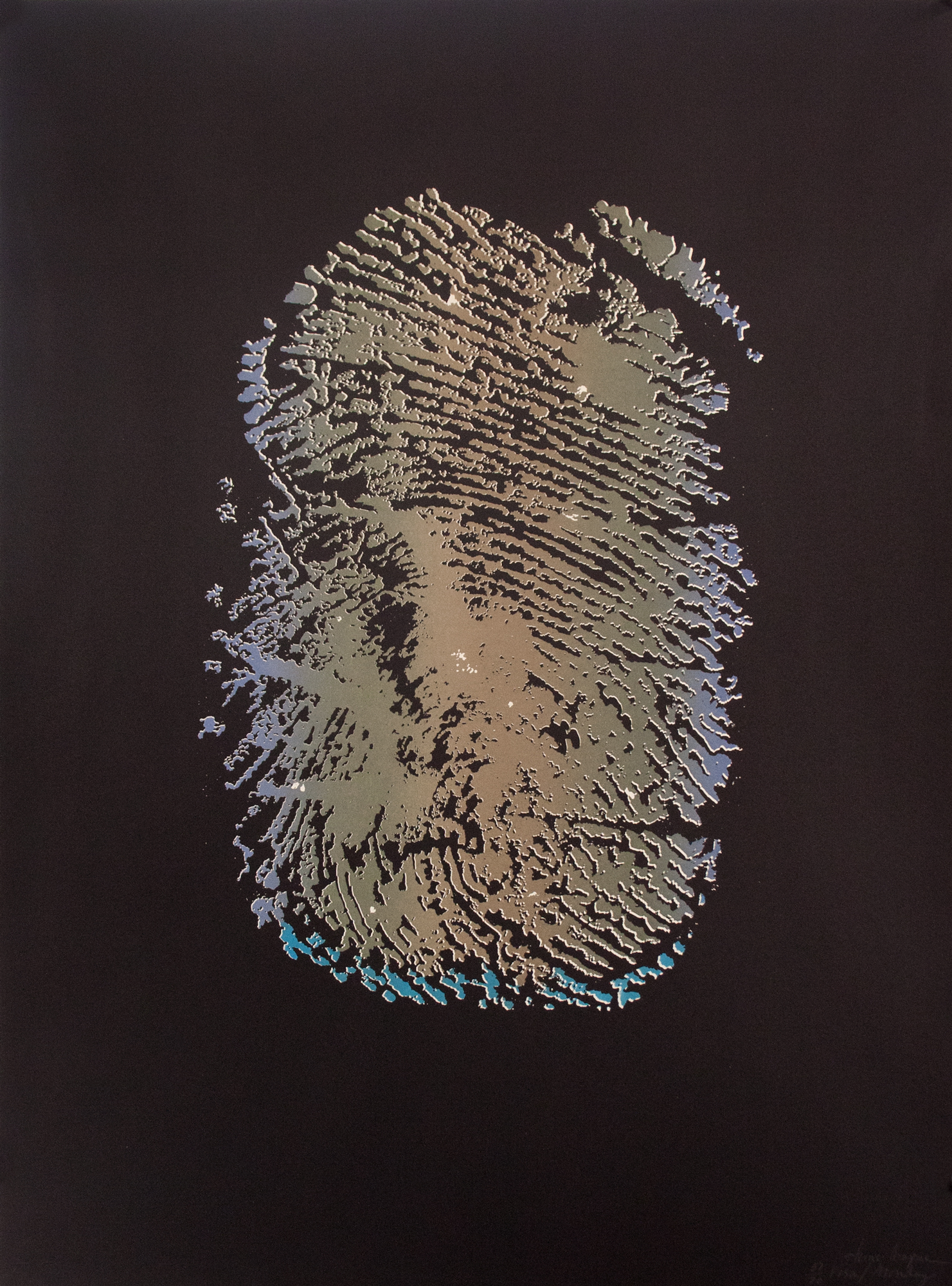 June Wayne, Visa Monday, 1976 (76-132)