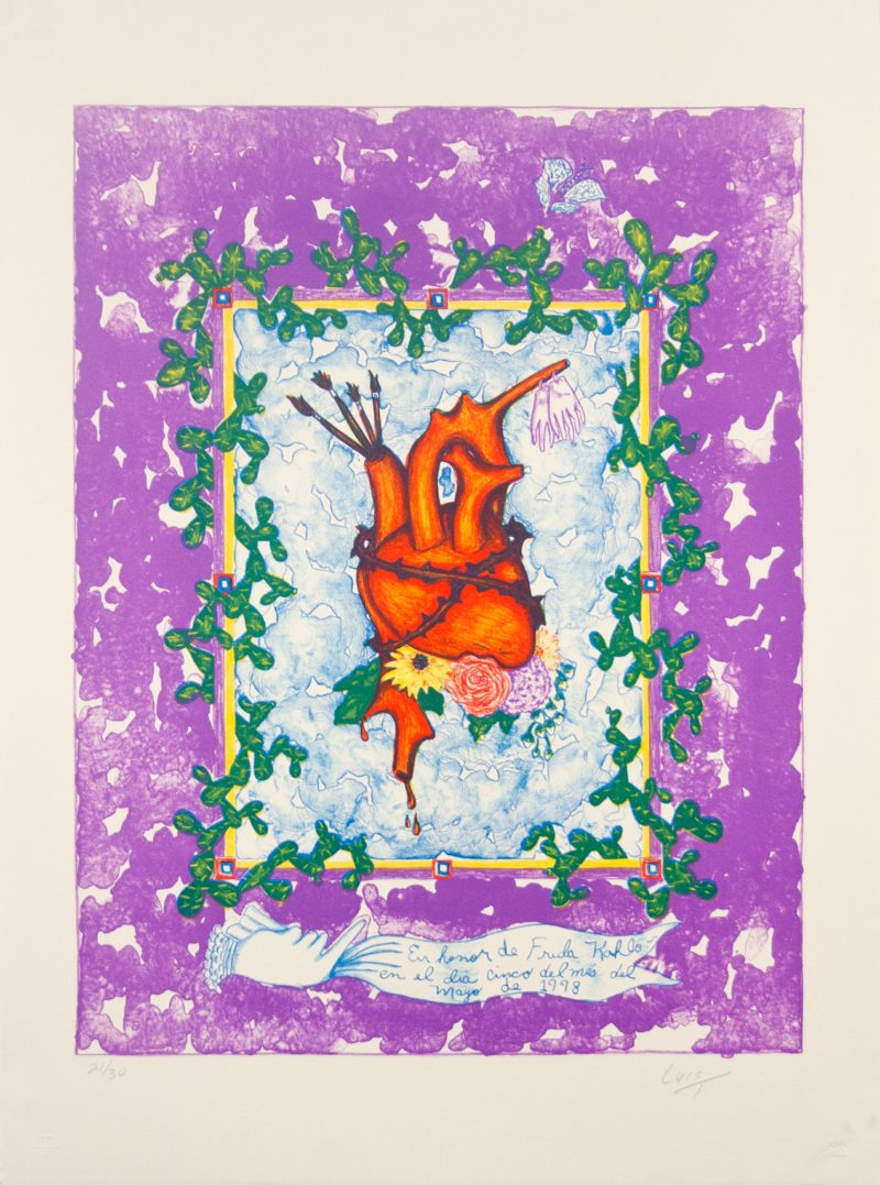 Luis Tapia, En Honor de Frida Kahlo, 1998 (98-319)