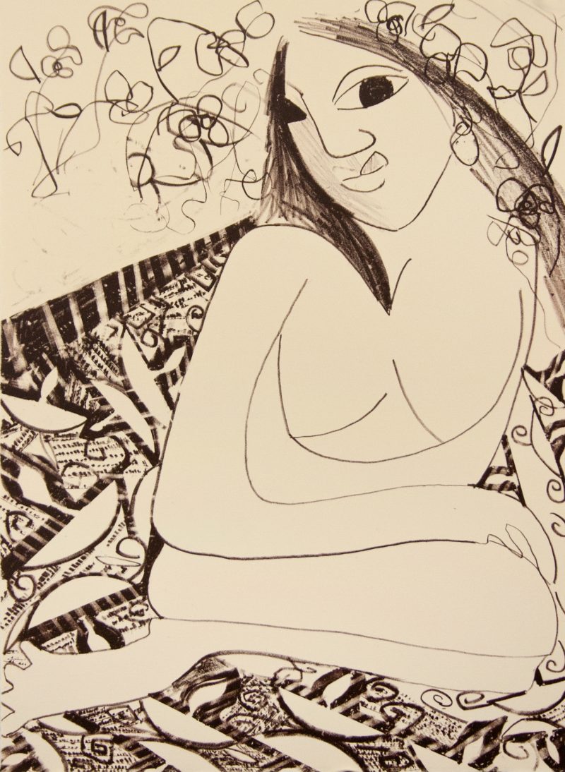 Maria Baca, Reflexiones del Corazo: Renacimiento (New Birth), 1993 (93-327)