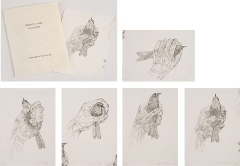 Kiki Smith, Bird in Hand, 2009 (09-311a-e)